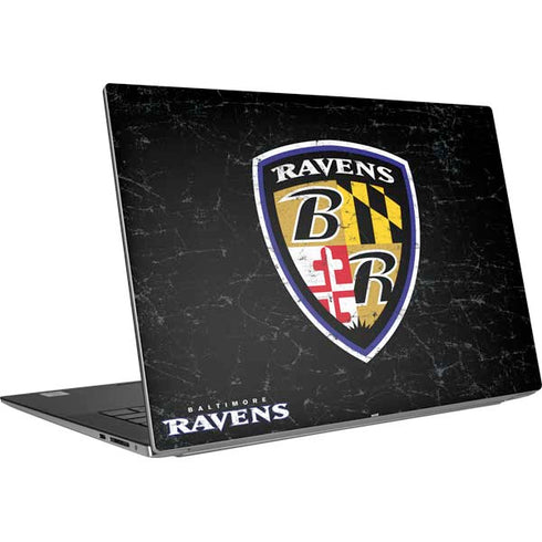 NFL Baltimore Ravens - Alternate Distressed Dell XPS Skin